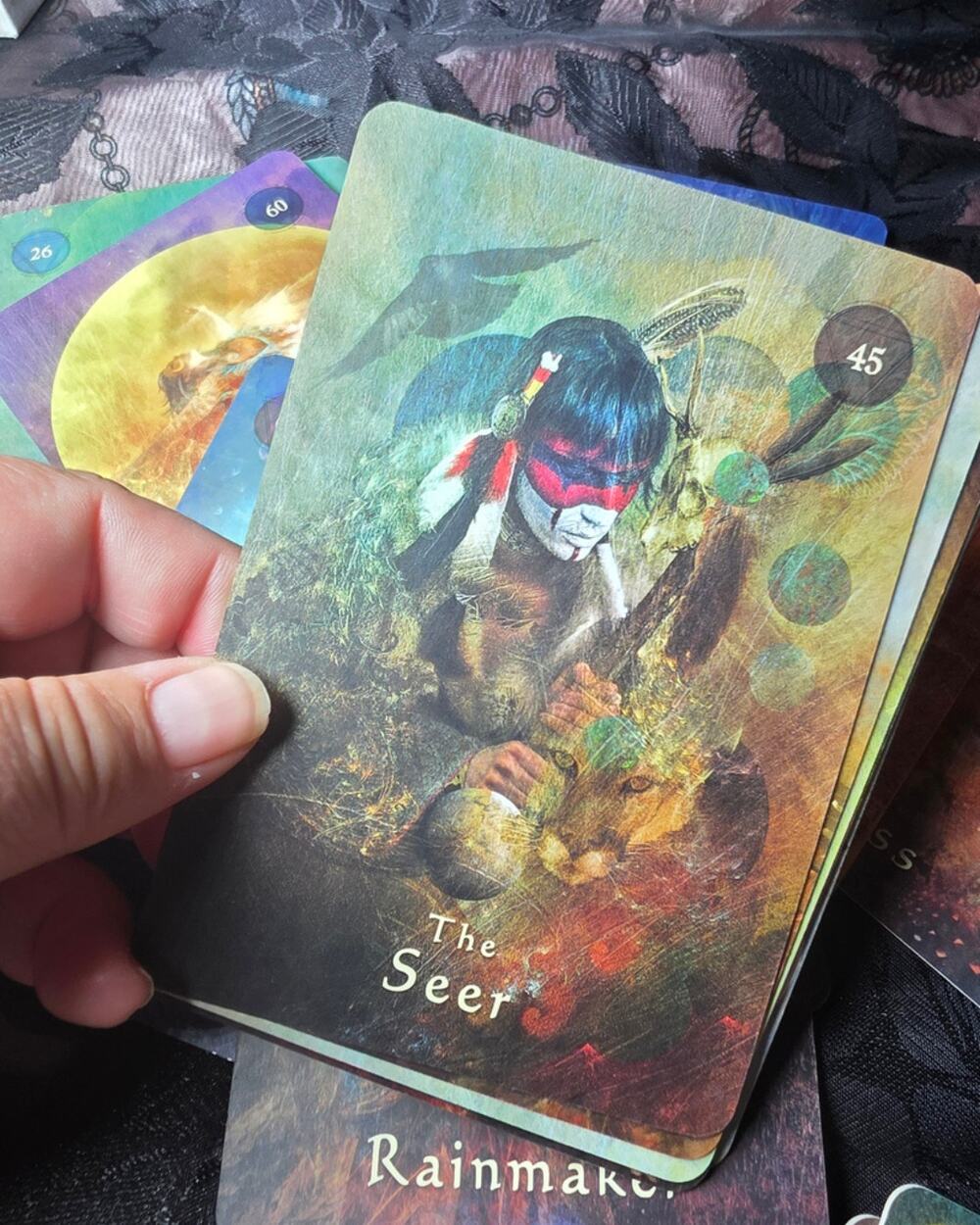 Mystical Shaman Oracle Card Deck Hay House Divination Cards with Guidebook